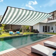 Sun Shade Canopy Outdoor,Shade Sails Rectangle,Waterproof Sun Shade Sail,Sunshade Swimming Pool ,Sun Awning Sunshine Protection ,Rectangle Sand Uv Block Sunshade for Backyard Yard Deck Patio Garden